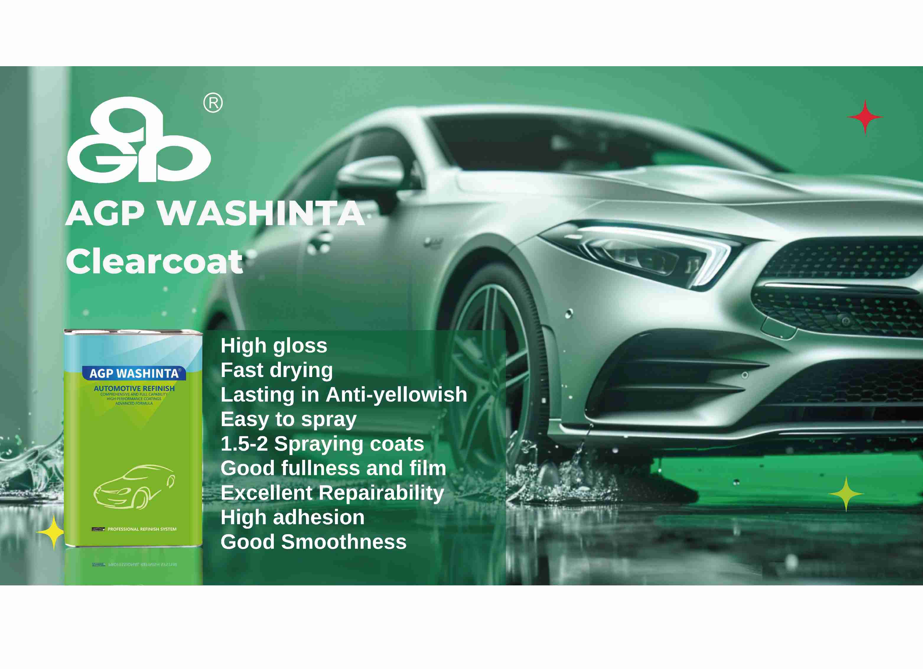 anti yellowing automotive clear coat solution