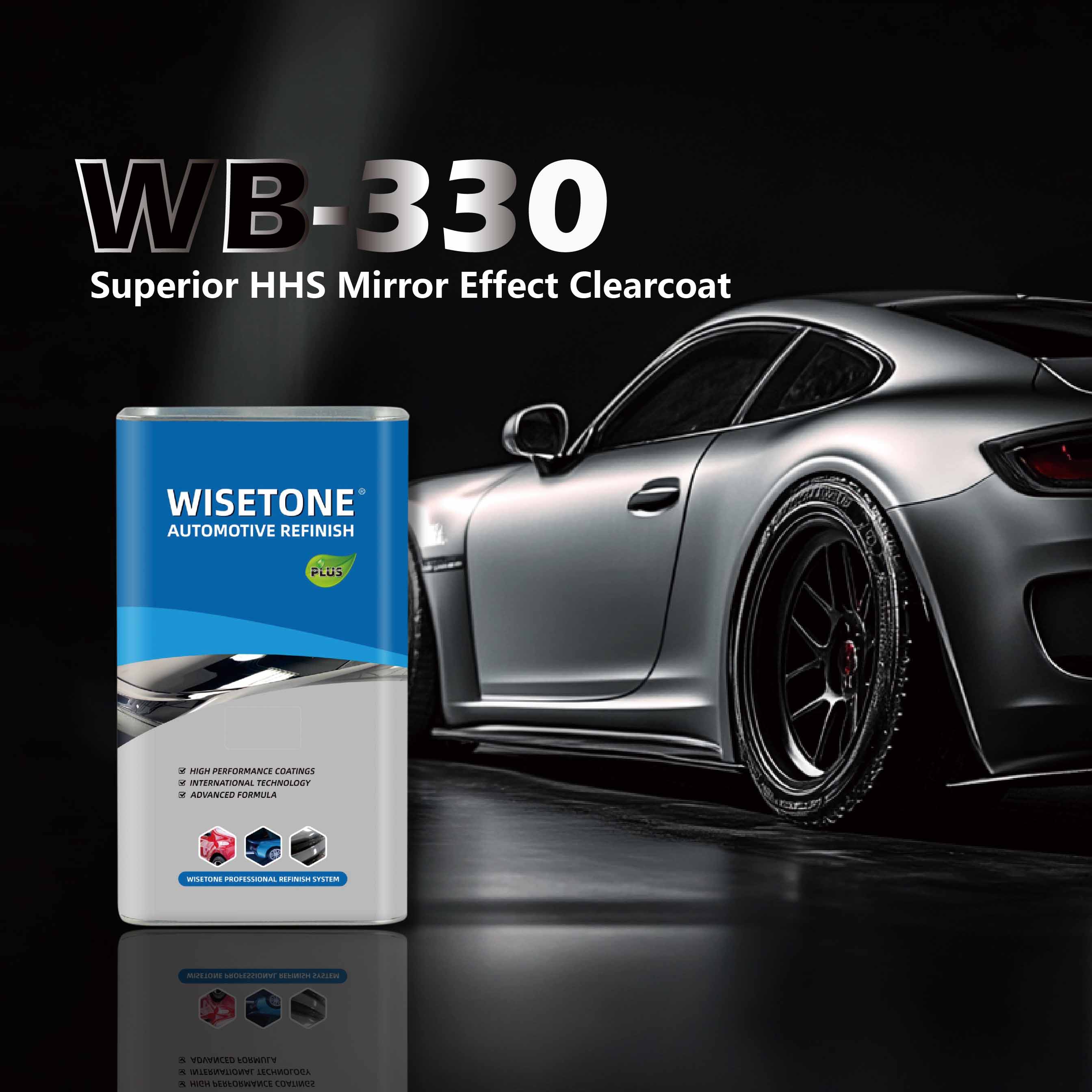 WB-330 High Gloss Mirror Effect Clearcoat Automotive